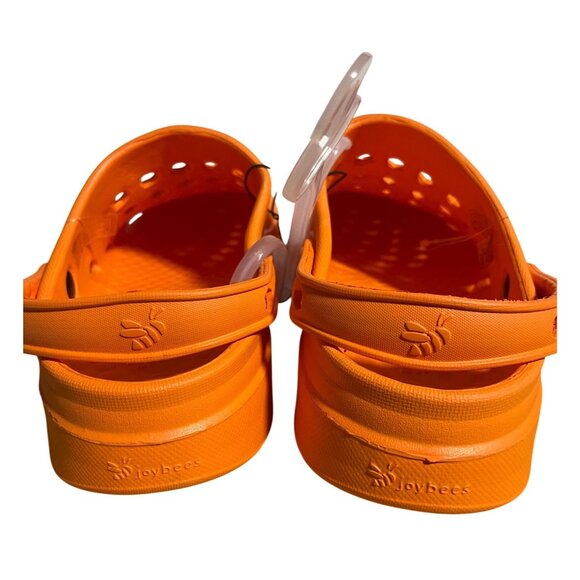 Joybees Active Clog Game Day Orange Mens 10 Womens 12 - Picture 7 of 9